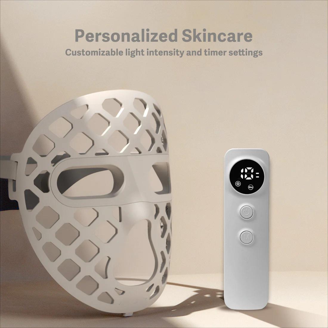 Hollow Design Red Light Mask with IPX7 Waterproof